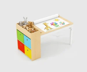 Kids Activity Table with Storage
