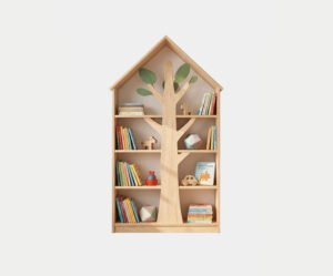 Enchanted Treehouse Bookshelf – Nature Library Edition