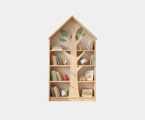 Enchanted Treehouse Bookshelf – Nature Library Edition