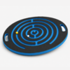 🌀 Wooden Balance Maze Board – Fun & Focus
