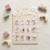 🌸 Baby Milestone Memory Frame