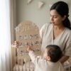 🌸 Baby Milestone Memory Frame